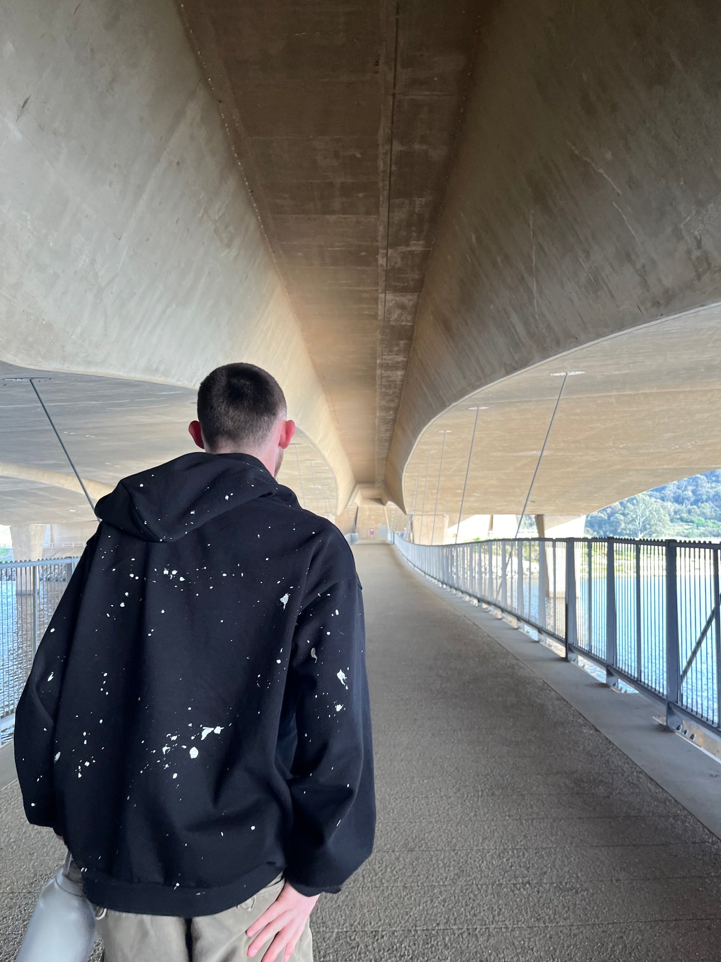 Paint Splatter Hoodie