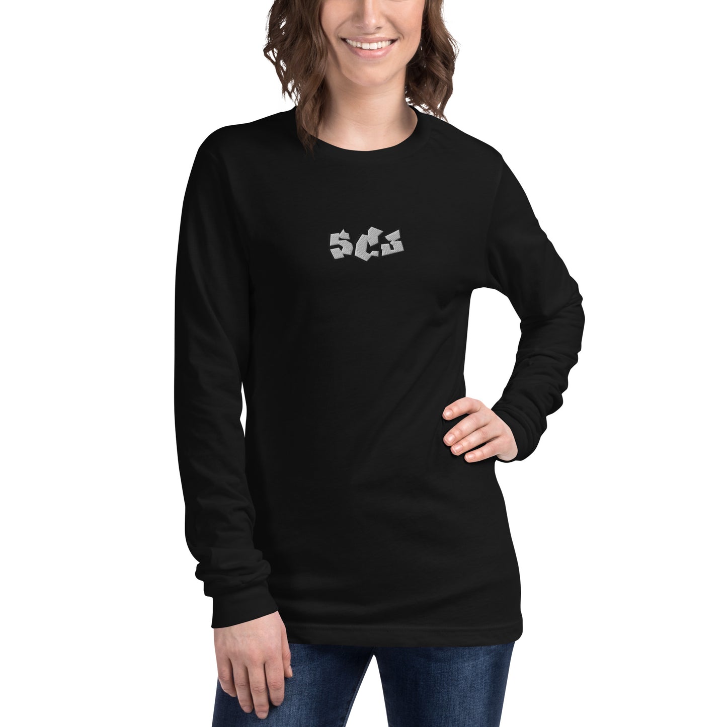 SC3 Graffiti Logo Long-Sleeve T-Shirt